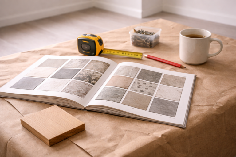 preparación de reforma en Amorebieta-Etxano