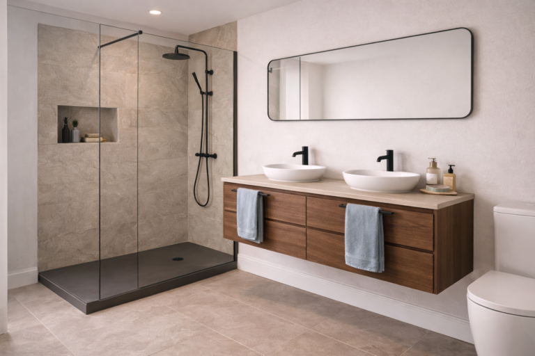 baño reformado en Amorebieta-Etxano