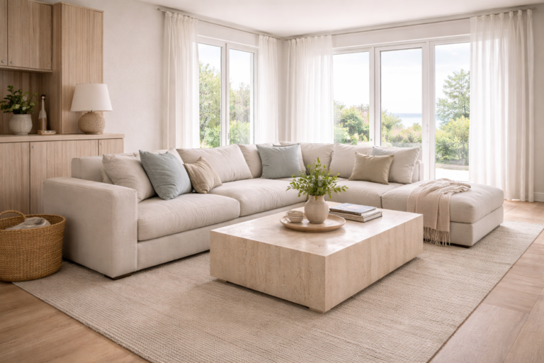 salón reformado en Sopela