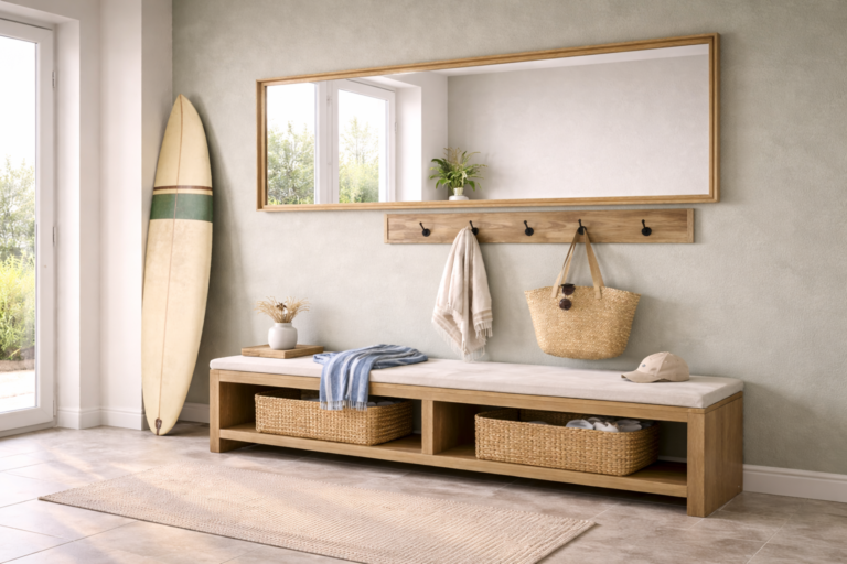 recibidor reformado en Sopela