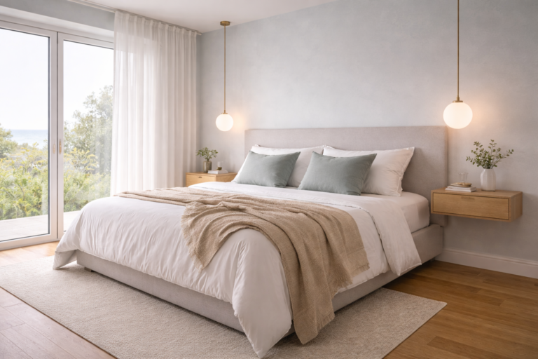 dormitorio reformado en Sopela