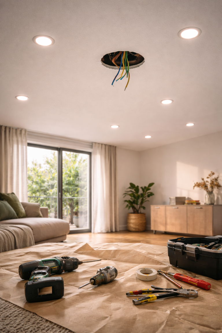 instalación de focos led en Bizkaia