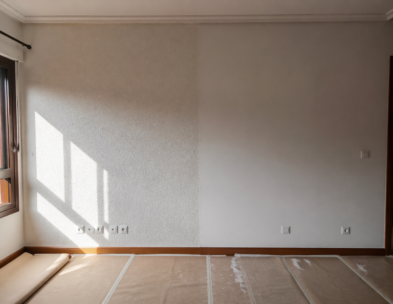 quitar gotelé en Bizkaia antes y después