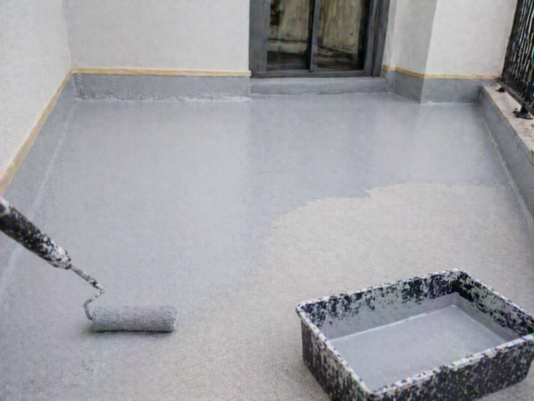 impermeabilización de terraza con pintura en Bizkaia