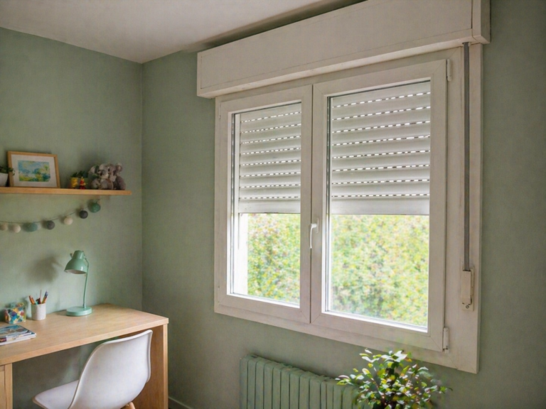 persiana reparada en vivienda de Bizkaia