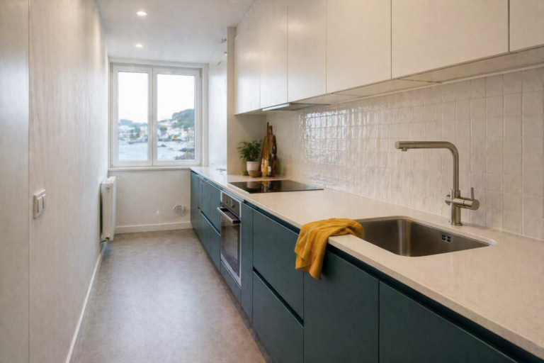 cocina reformada en Bermeo