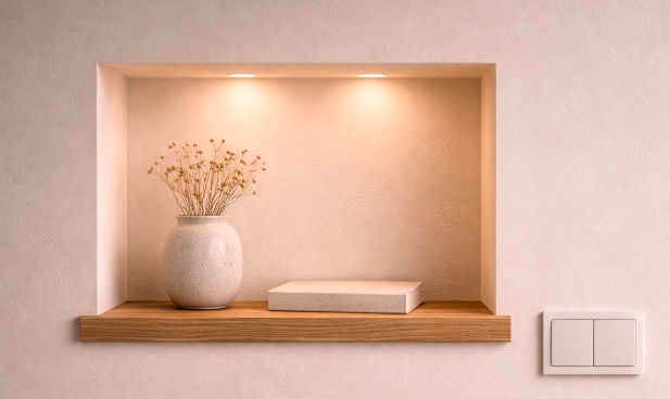 detalle de pared reformada en Durango