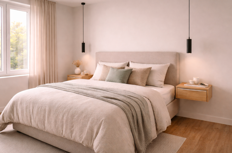 dormitorio reformado en Sestao